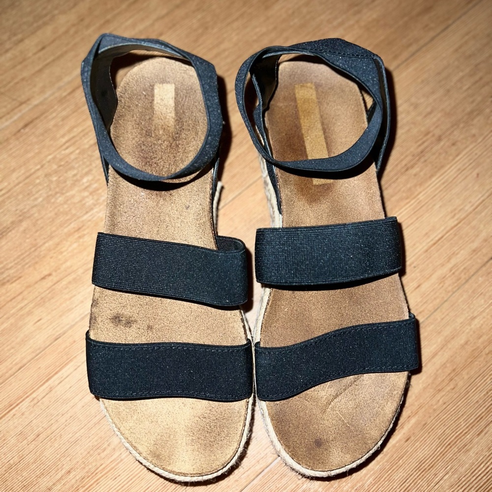 Black Strappy Sandals